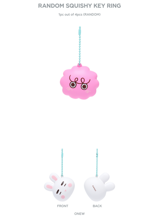 SHINee - [2026 SHINee WORLD VIII : [THE INVERT] MD] RANDOM SQUISHY KEY RING