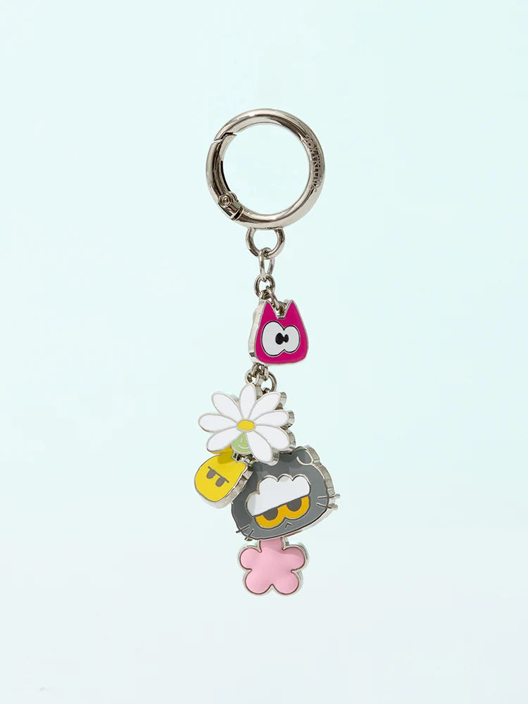 ZO&FRIENDS Signature Metal Keyring