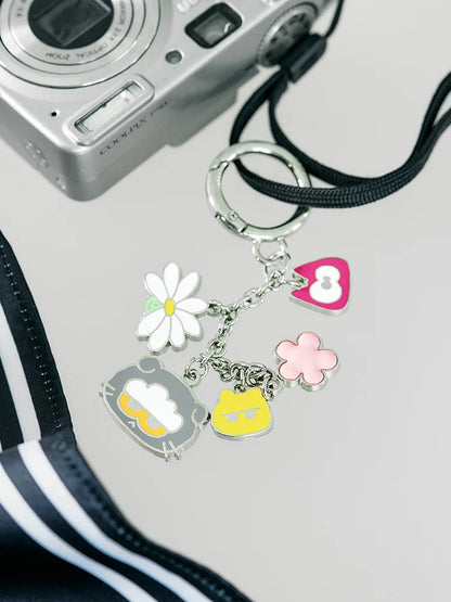 ZO&FRIENDS Signature Metal Keyring