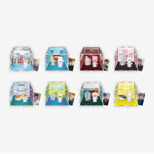 (+ Gift) Stray Kids - [[THIS & THAT] POP-UP MD] SKZOO ACRYLIC CONTAINER BOX
