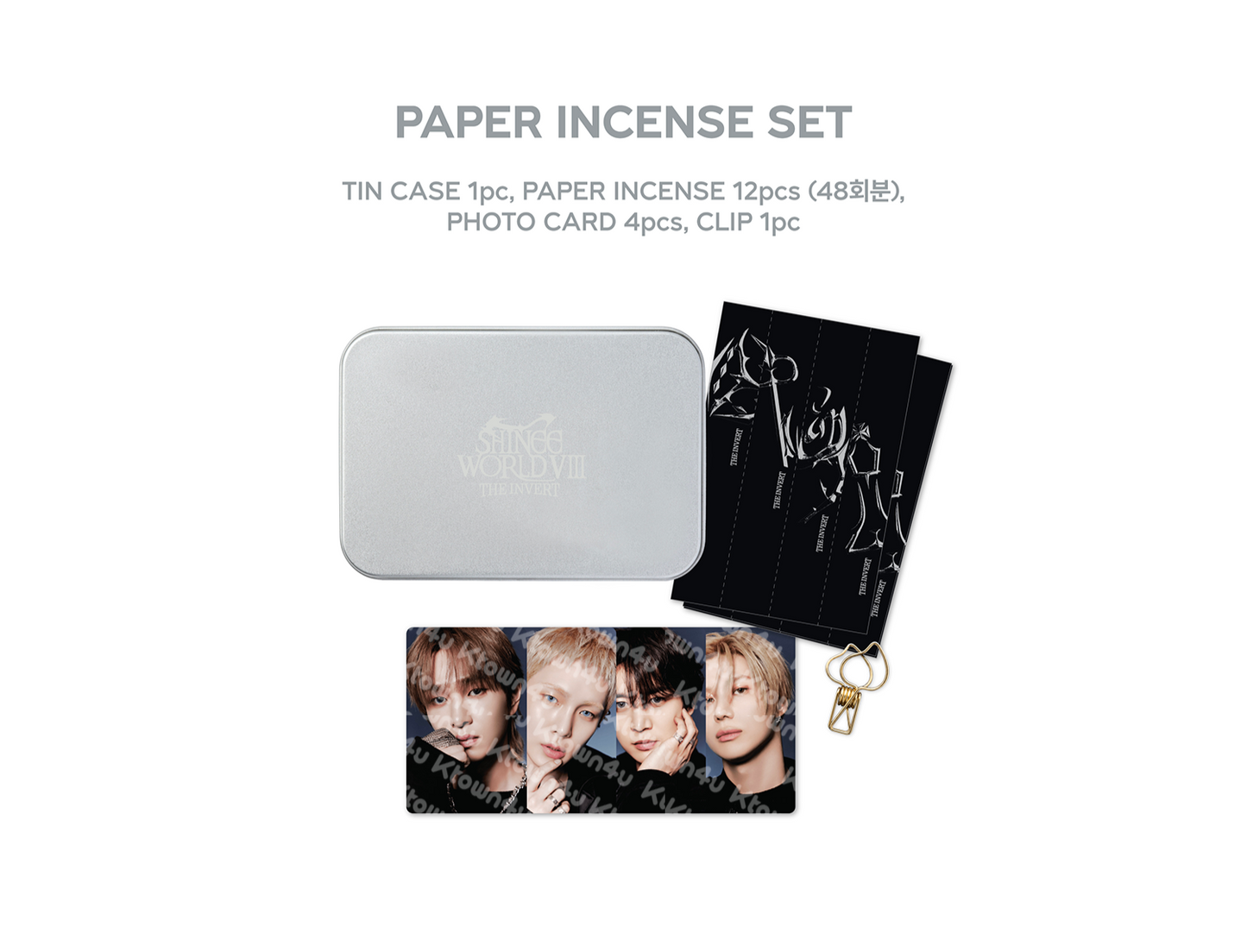 SHINee - [2026 SHINee WORLD VIII : [THE INVERT] MD] PAPER INSENSE SET [INVERT VER.]