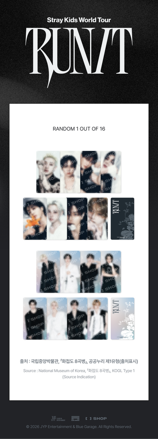 (+ Gift) Stray Kids - [2026 World Tour [RUN IT] MD] SPECIAL TRADING CARD