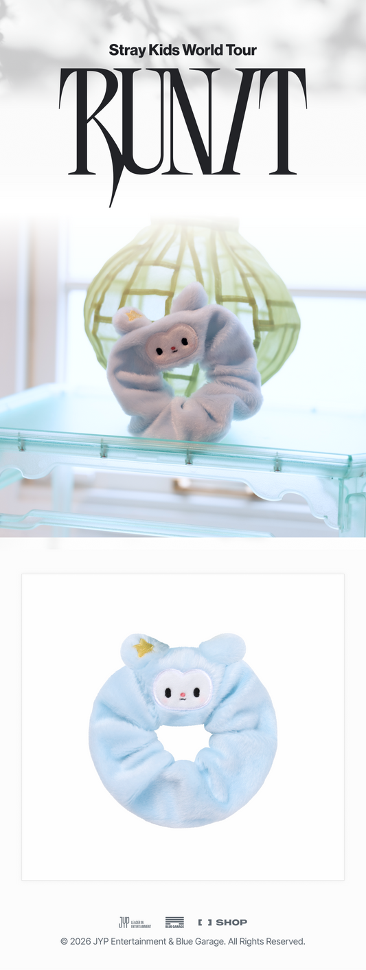 (+ Gift) Stray Kids - [2026 World Tour [RUN IT] MD] TASY SCRUNCHIE