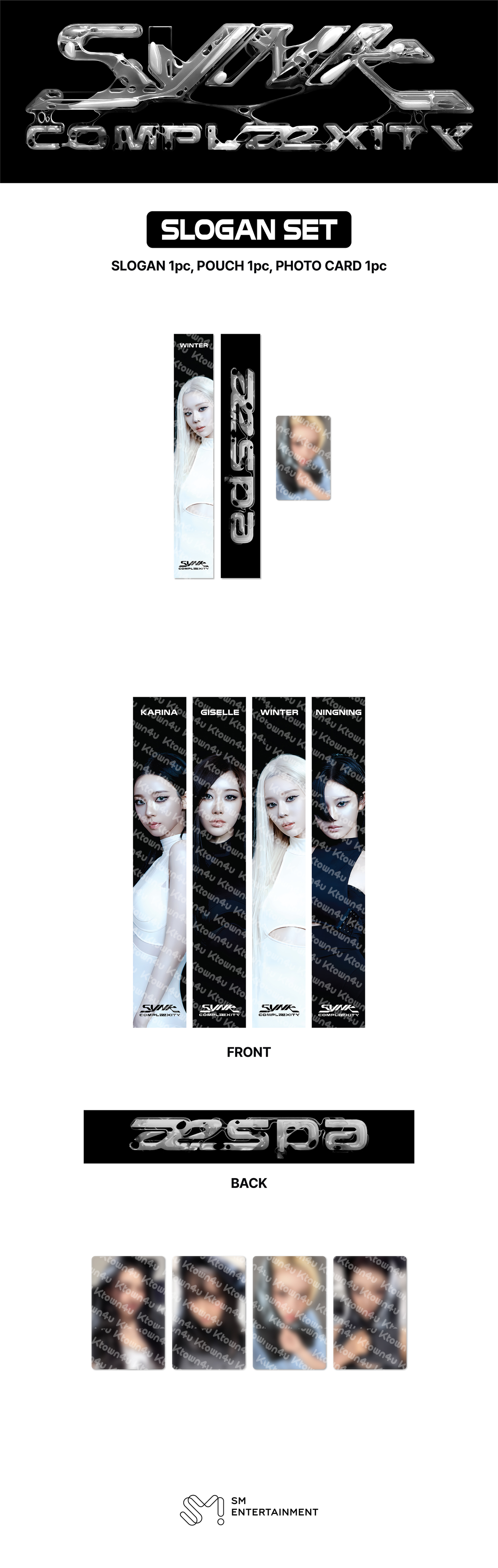 aespa - [2026 LIVE TOUR [SYNK: COMPLaeXITY] MD] SLOGAN SET