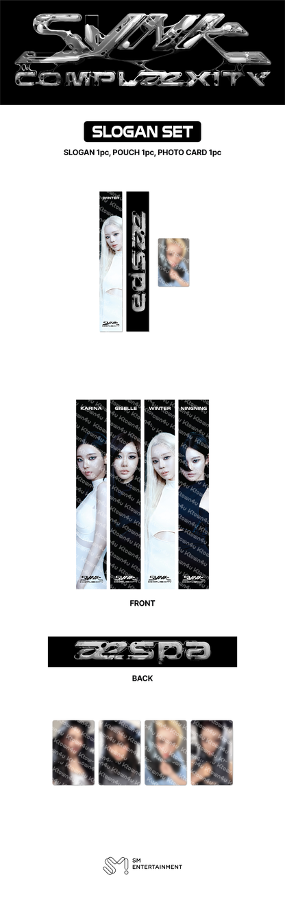 aespa - [2026 LIVE TOUR [SYNK: COMPLaeXITY] MD] SLOGAN SET