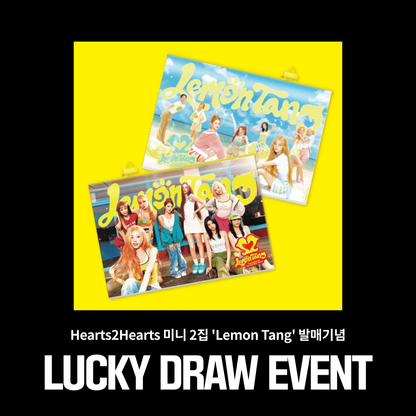 (Lucky Draw Gift) Hearts2Hearts - 2nd Mini Album [Lemon Tang] (Photobook Ver.)