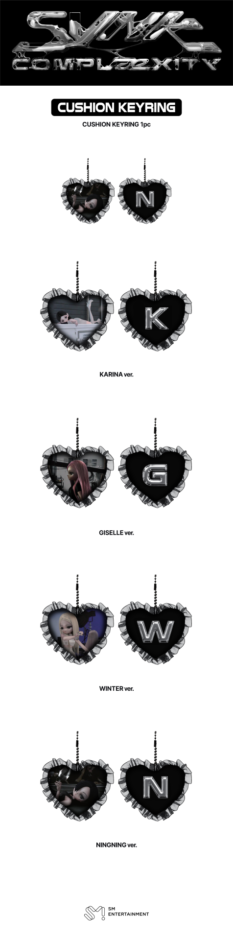 aespa - [2026 LIVE TOUR [SYNK: COMPLaeXITY] MD] CUSHION KEYRING