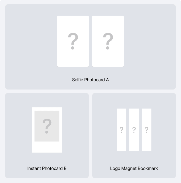 (Weverse Gift) YEONJUN (TXT) - [NO LABELS: PART 02] (Compact Ver.) SET