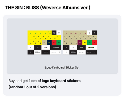 (Weverse Gift) ENHYPEN - [THE SIN : BLISS] (Weverse Albums ver.)